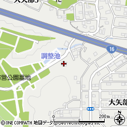 横須賀市営公園墓地周辺の地図