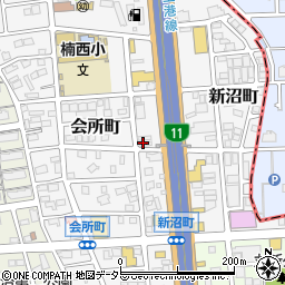 株式会社愛知街美社周辺の地図