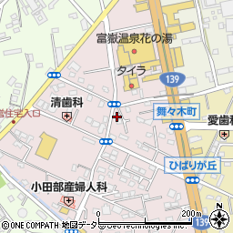 静岡県富士宮市ひばりが丘937周辺の地図