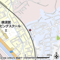 神奈川県横須賀市若宮台29-4周辺の地図