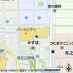 ビー・アンド・ディー調剤薬局　稲沢パールシティ店周辺の地図