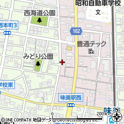 愛知県春日井市味美西本町2273周辺の地図