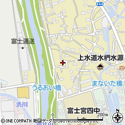 静岡県富士宮市淀師426周辺の地図