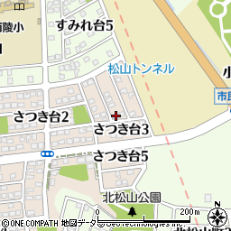 愛知県瀬戸市さつき台3丁目18周辺の地図