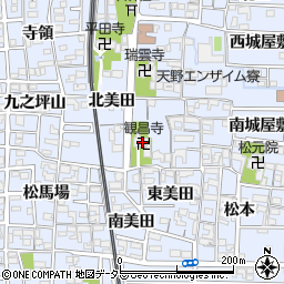 観昌寺周辺の地図