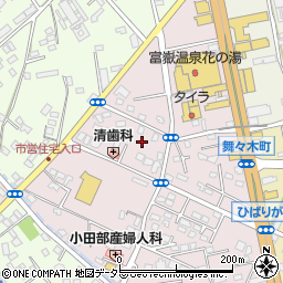 静岡県富士宮市ひばりが丘975周辺の地図