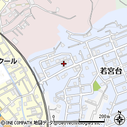 神奈川県横須賀市若宮台31-17周辺の地図