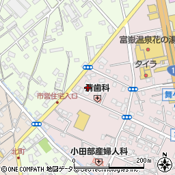 静岡県富士宮市ひばりが丘1028周辺の地図