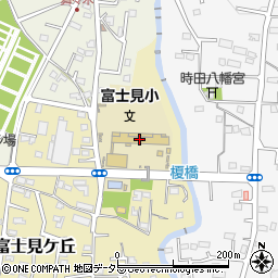 富士宮市立富士見小学校周辺の地図