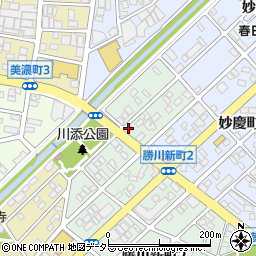 やきとりの扇屋　春日井勝川店周辺の地図