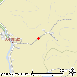 愛知県豊田市大平町（浜松）周辺の地図
