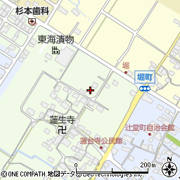 滋賀県彦根市蓮台寺町26周辺の地図