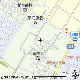 滋賀県彦根市蓮台寺町387周辺の地図