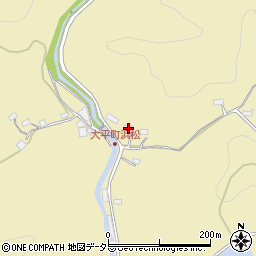 愛知県豊田市大平町13周辺の地図