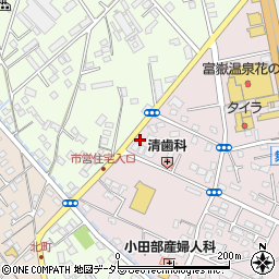 静岡県富士宮市ひばりが丘1048周辺の地図