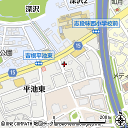 野田塾志段味校周辺の地図
