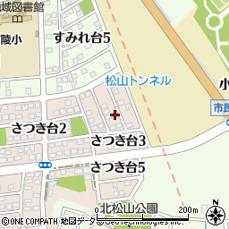 愛知県瀬戸市さつき台3丁目21周辺の地図