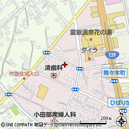 静岡県富士宮市ひばりが丘969周辺の地図