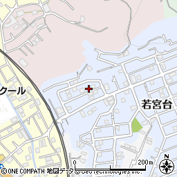 神奈川県横須賀市若宮台30-3周辺の地図