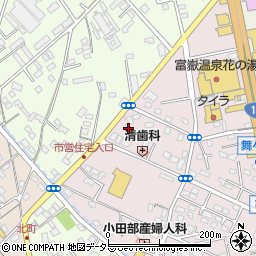 静岡県富士宮市ひばりが丘1067周辺の地図