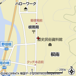 鳥取県日野郡日野町根雨466周辺の地図