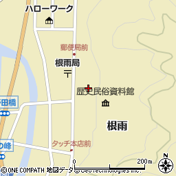 鳥取県日野郡日野町根雨483周辺の地図