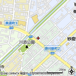 中島新聞店周辺の地図
