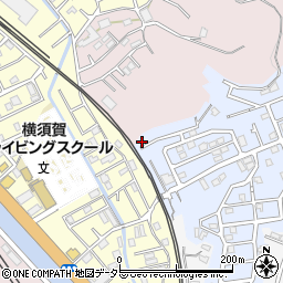 神奈川県横須賀市若宮台29-24周辺の地図