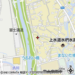 静岡県富士宮市淀師427周辺の地図