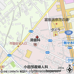 静岡県富士宮市ひばりが丘983周辺の地図