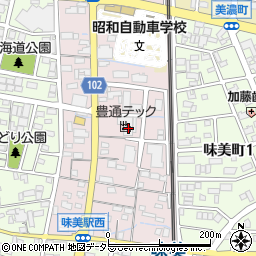 愛知県春日井市味美西本町1744周辺の地図