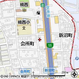 名古屋ヤクルト販売周辺の地図