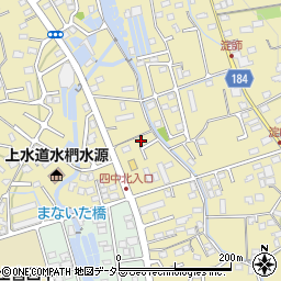 静岡県富士宮市淀師162周辺の地図