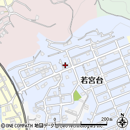 神奈川県横須賀市若宮台32-36周辺の地図