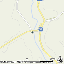 島根県雲南市三刀屋町中野173周辺の地図