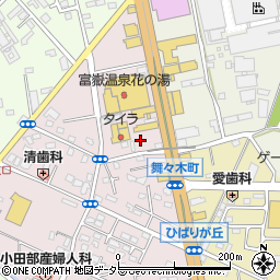 静岡県富士宮市ひばりが丘851周辺の地図