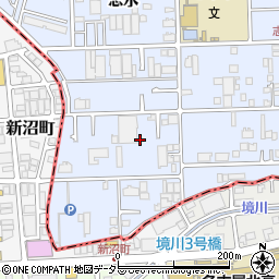 愛知県西春日井郡豊山町豊場志水周辺の地図