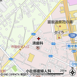 静岡県富士宮市ひばりが丘1062周辺の地図