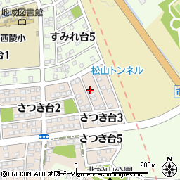 愛知県瀬戸市さつき台3丁目14周辺の地図