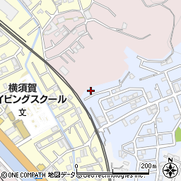 神奈川県横須賀市若宮台29周辺の地図