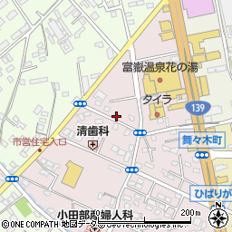 静岡県富士宮市ひばりが丘1088周辺の地図
