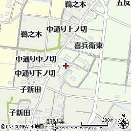 愛知県稲沢市祖父江町両寺内喜兵衛東1075周辺の地図
