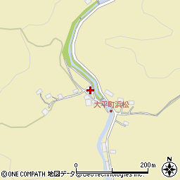 愛知県豊田市大平町25周辺の地図