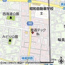 愛知県春日井市味美西本町1749周辺の地図