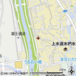 静岡県富士宮市淀師442周辺の地図