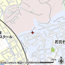 神奈川県横須賀市若宮台32-11周辺の地図