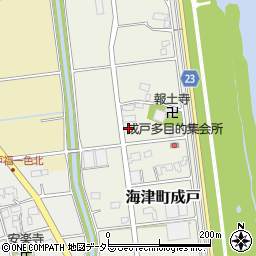 岐阜県海津市海津町成戸1987周辺の地図