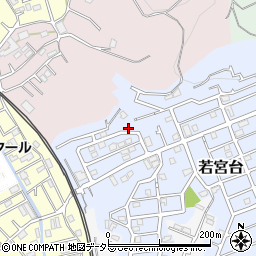 神奈川県横須賀市若宮台32-14周辺の地図