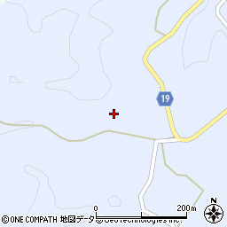 愛知県豊田市上中町水別周辺の地図
