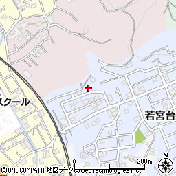 神奈川県横須賀市若宮台32-12周辺の地図